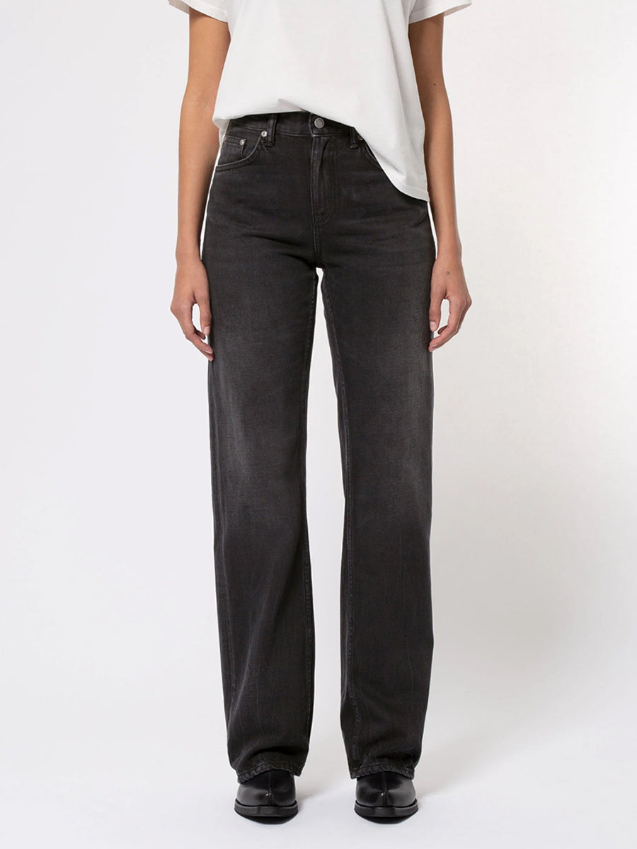 Nudie Jeans Clean Eileen Jeans - Shimmering Black