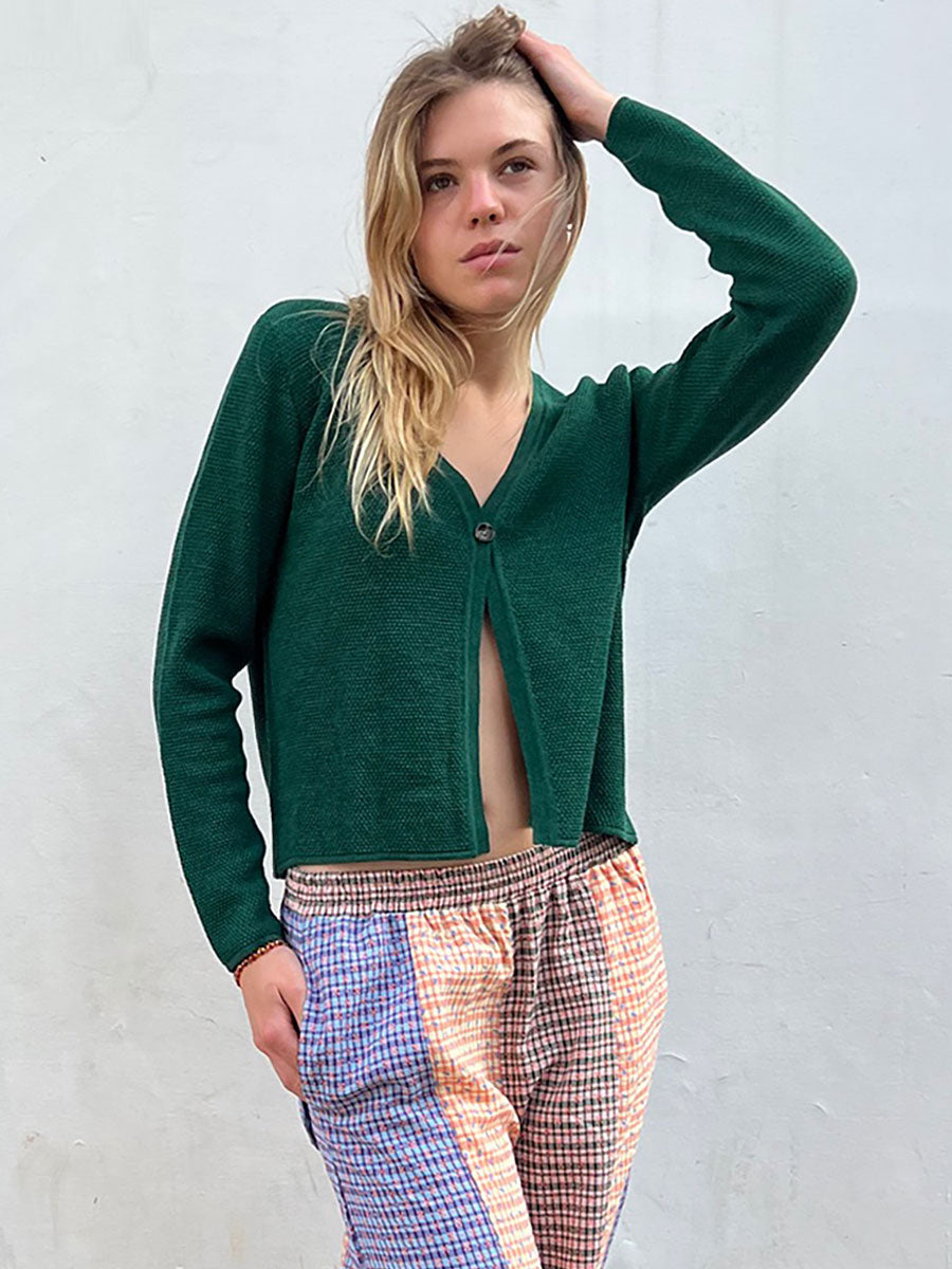 Sibin Linnebjerg-Faye Cardigan - Seagreen