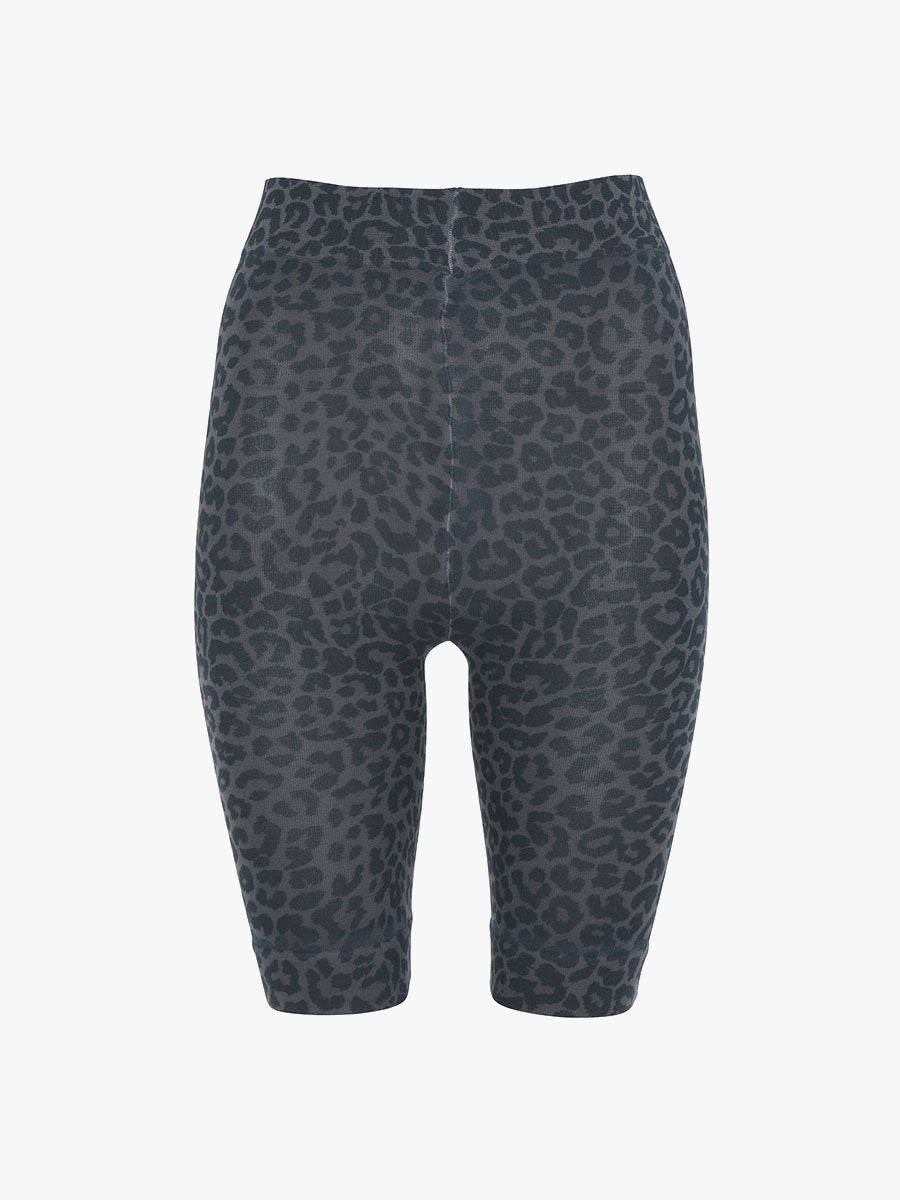 Sneaky-Fox-Leopard-Shorts Anthracite