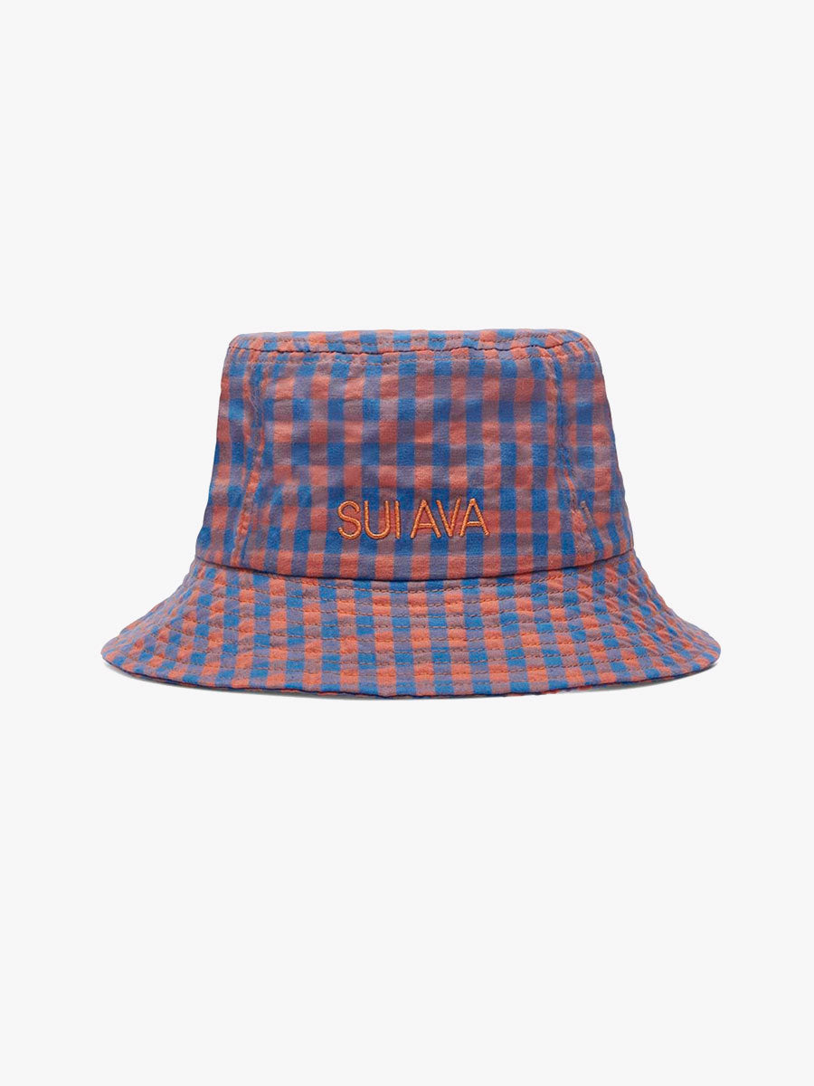 Sui Ava Summer Bucket Hat - Deep Hibiscus