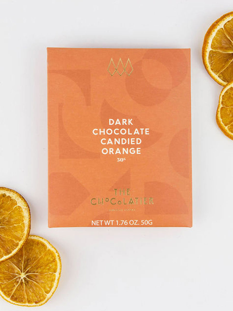 The Choclatier Dark Chocolate Candied Orange