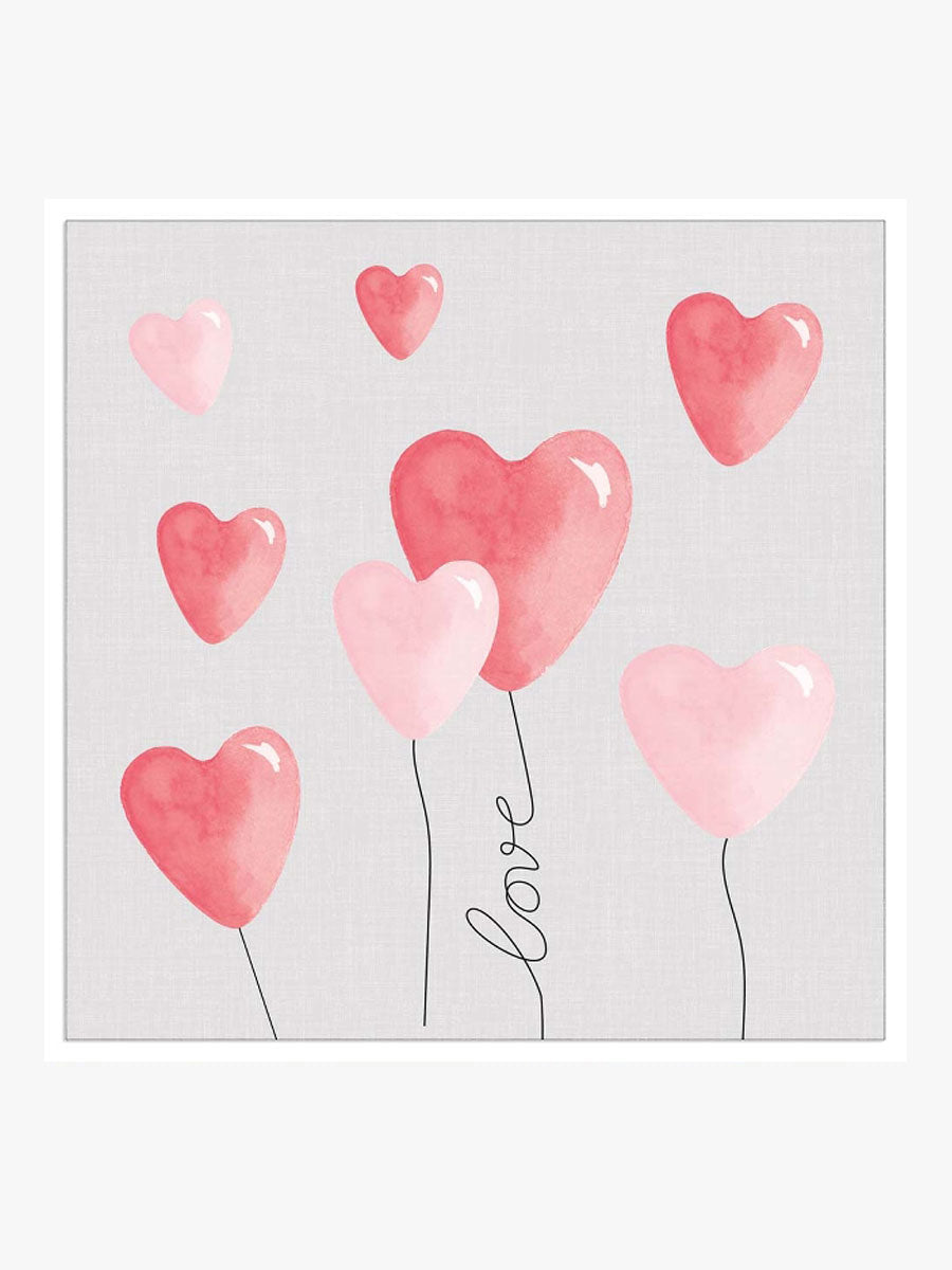 Artebene - Heart Balloon Napkins