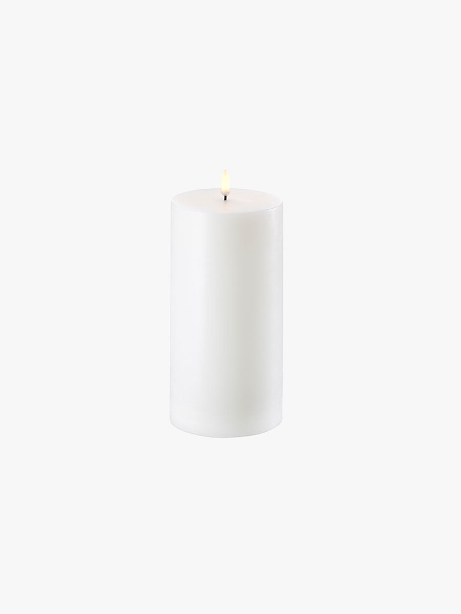 Uyuni Lighting Led Pillar Candle 5.8X10.1 - Nordic White