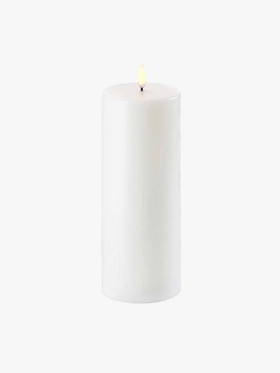 Uyuni Lighting Led Pillar Candle 7.8x20 - Nordic White